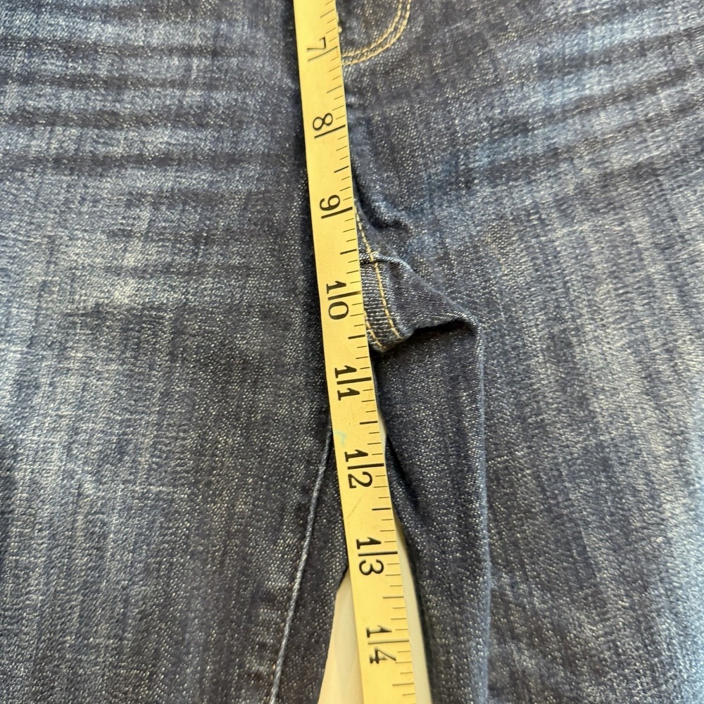 White House Black Market Girlfriend Jeans Blue Mid-Rise sz4 Cotton blend stretch - Picture 10 of 15